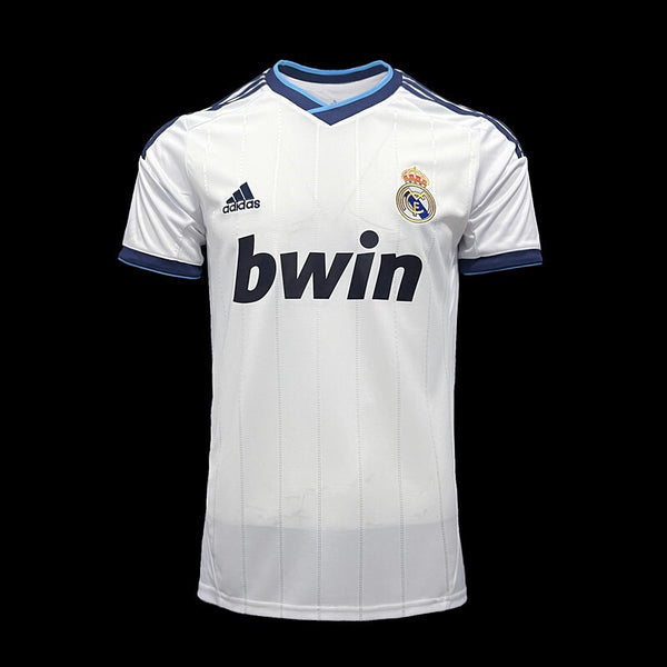 Football Shirt Real Madrid Home 12-13 Retro front