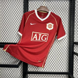 Football Shirt Manchester United Home 06-07 Retro front