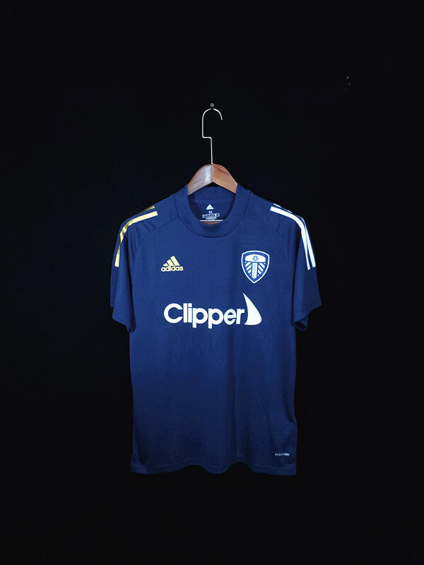 Football Shirt Leeds United Training 20-21 Blue front