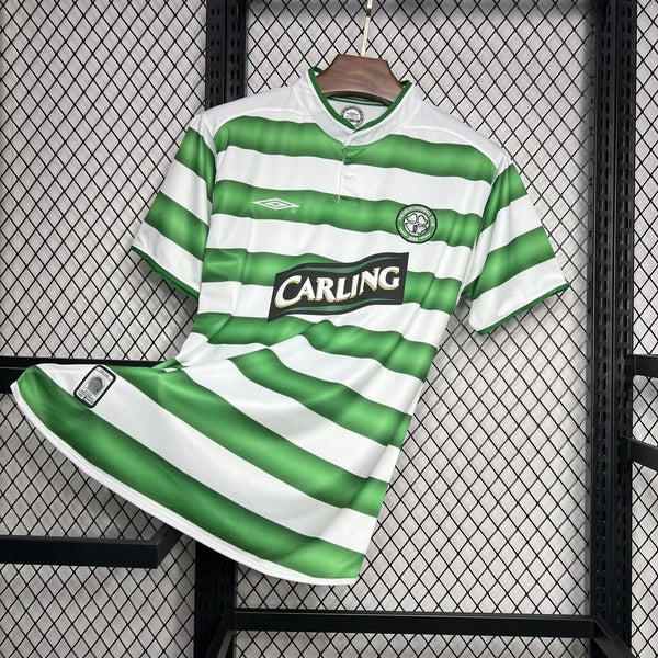 Football Shirt Celtic Home 03-04 Retro front