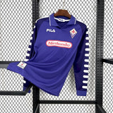 Football Shirt Fiorentina Home 98-99 Long Sleeves Retro front