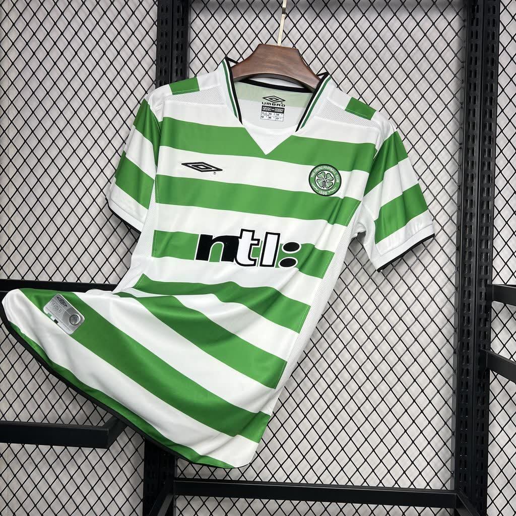 Football Shirt Celtic Home 99-00 Retro front