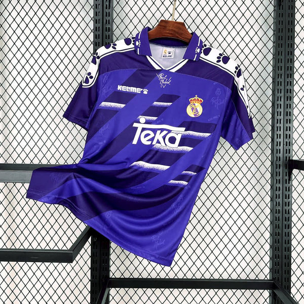 Football Shirt Real Madrid Away 94-96 Retro front