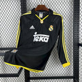 Football Shirt Real Madrid Away 98-99 Long Sleeves Retro front