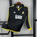 Football Shirt Real Madrid Away 98-99 Long Sleeves Retro front