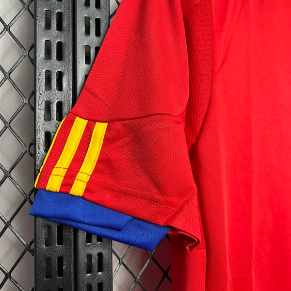 Football Shirt Spain Home 10-11 Retro back
