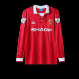 Football Shirt Manchester United Home 92-93 Retro front