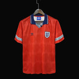Football Shirt England Away 1990 Retro front