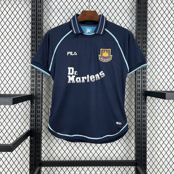Football Shirt West Ham United Third 99-01 Retro front