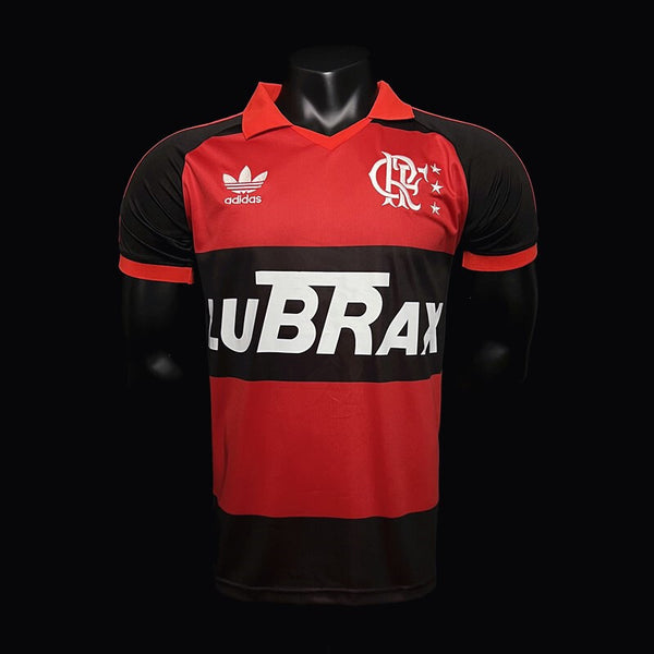 Football Shirt Flamengo Home 87-88 Retro front