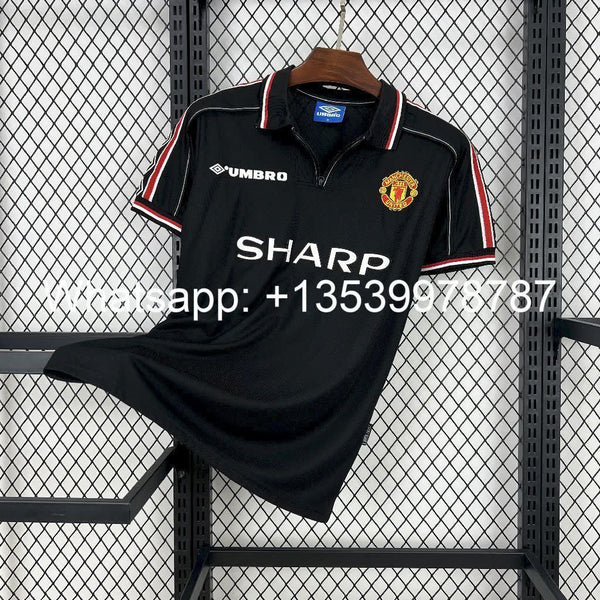 Football Shirt Manchester United Away 98-99 Retro front