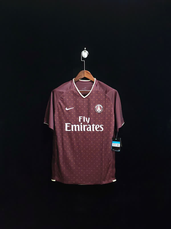 Football Shirt PSG Home 06-07 Retro front