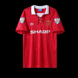 Football Shirt Manchester United Home 92-93 Retro front