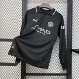 Football Shirt Manchester City Away 25-26 Long Sleeve front