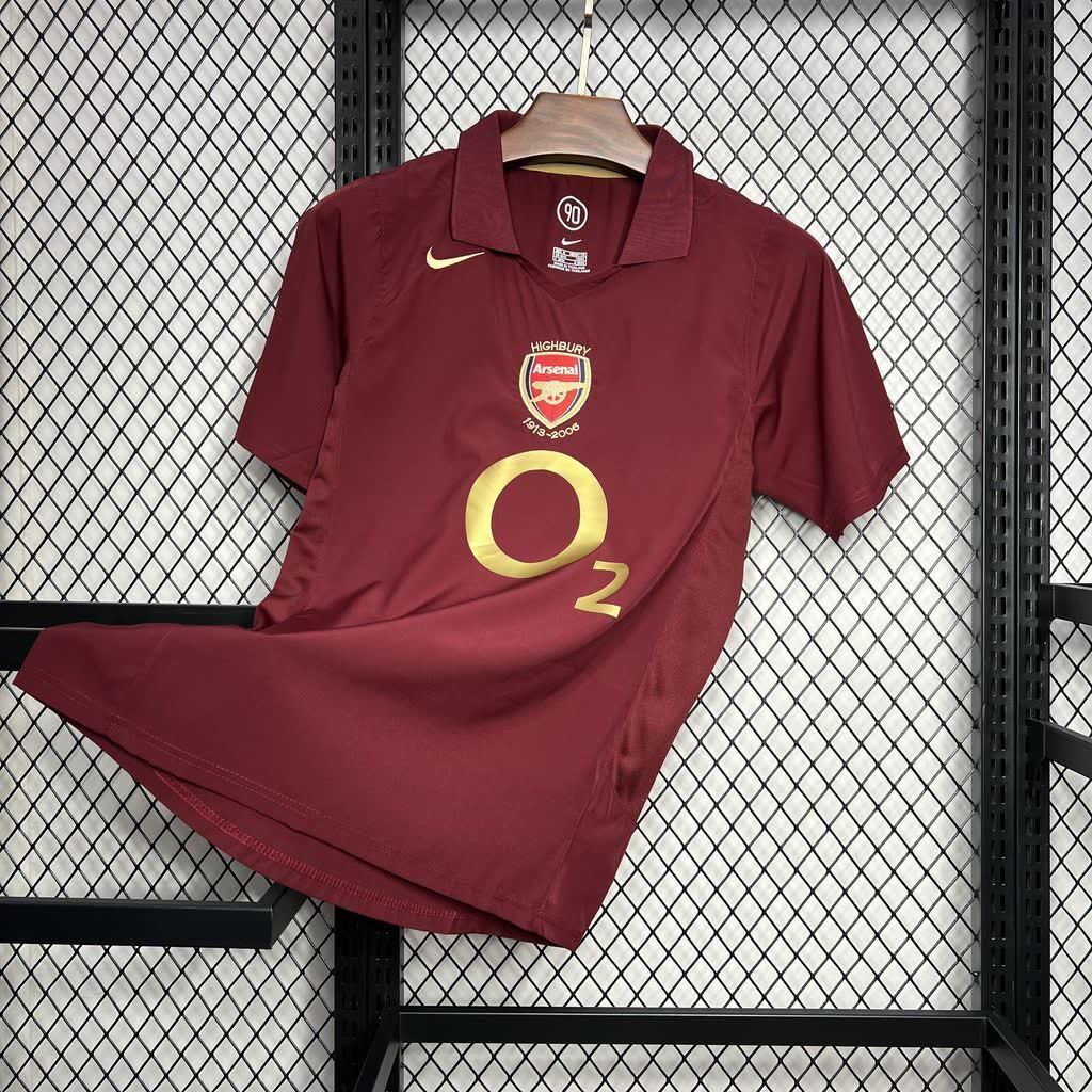 Football Shirt Arsenal Home 05-06 Retro front