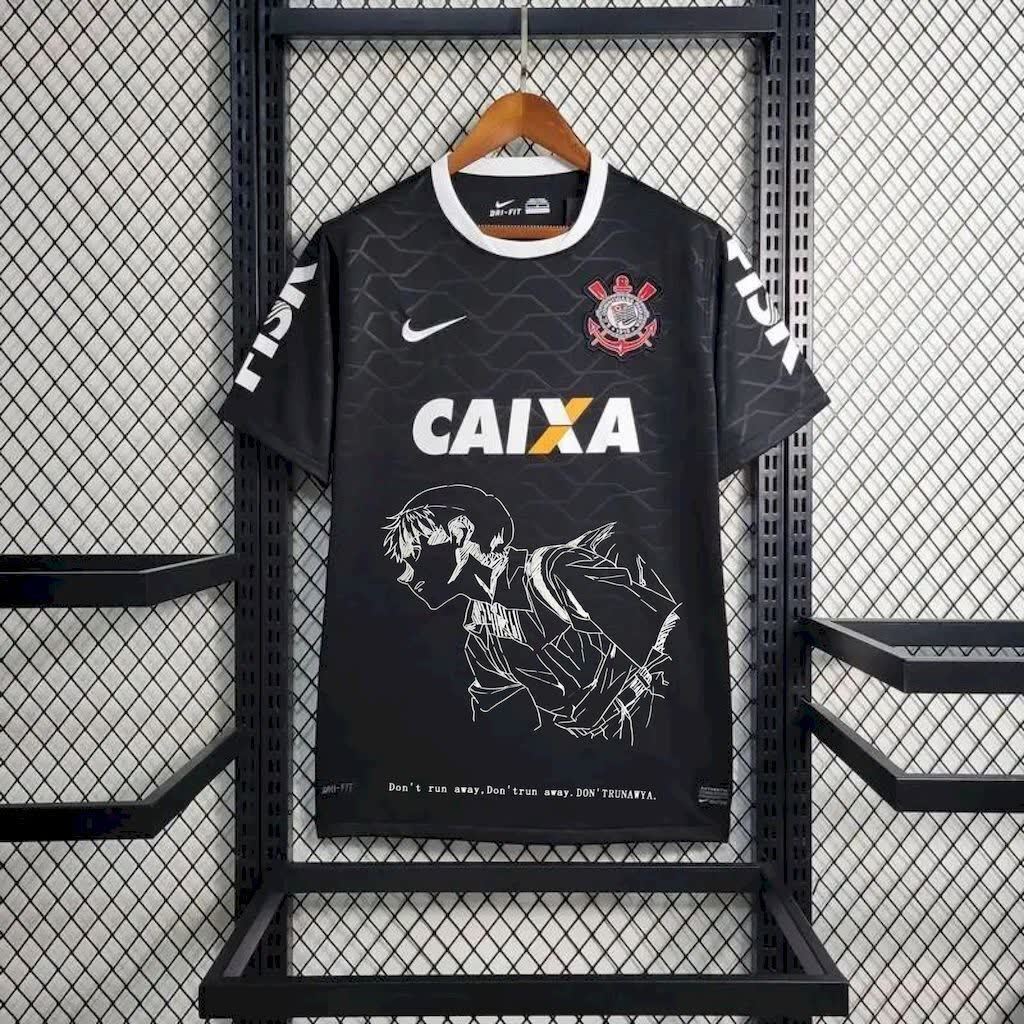 Football Shirt Corinthians Away 12-13 Human Evangelion front