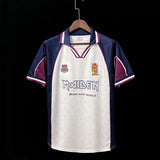 Football Shirt West Ham Iron Maiden Away 99-00 Retro front