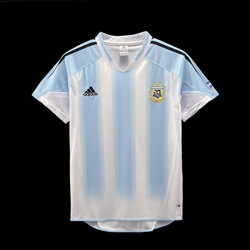 Football Shirt Argentina Retro Home 04-05 front