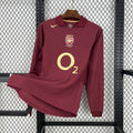 Football Shirt Arsenal Home 05-06 Retro Long Sleeves front