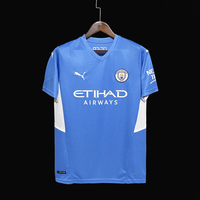 Football Shirt Manchester City Home 21-22 front