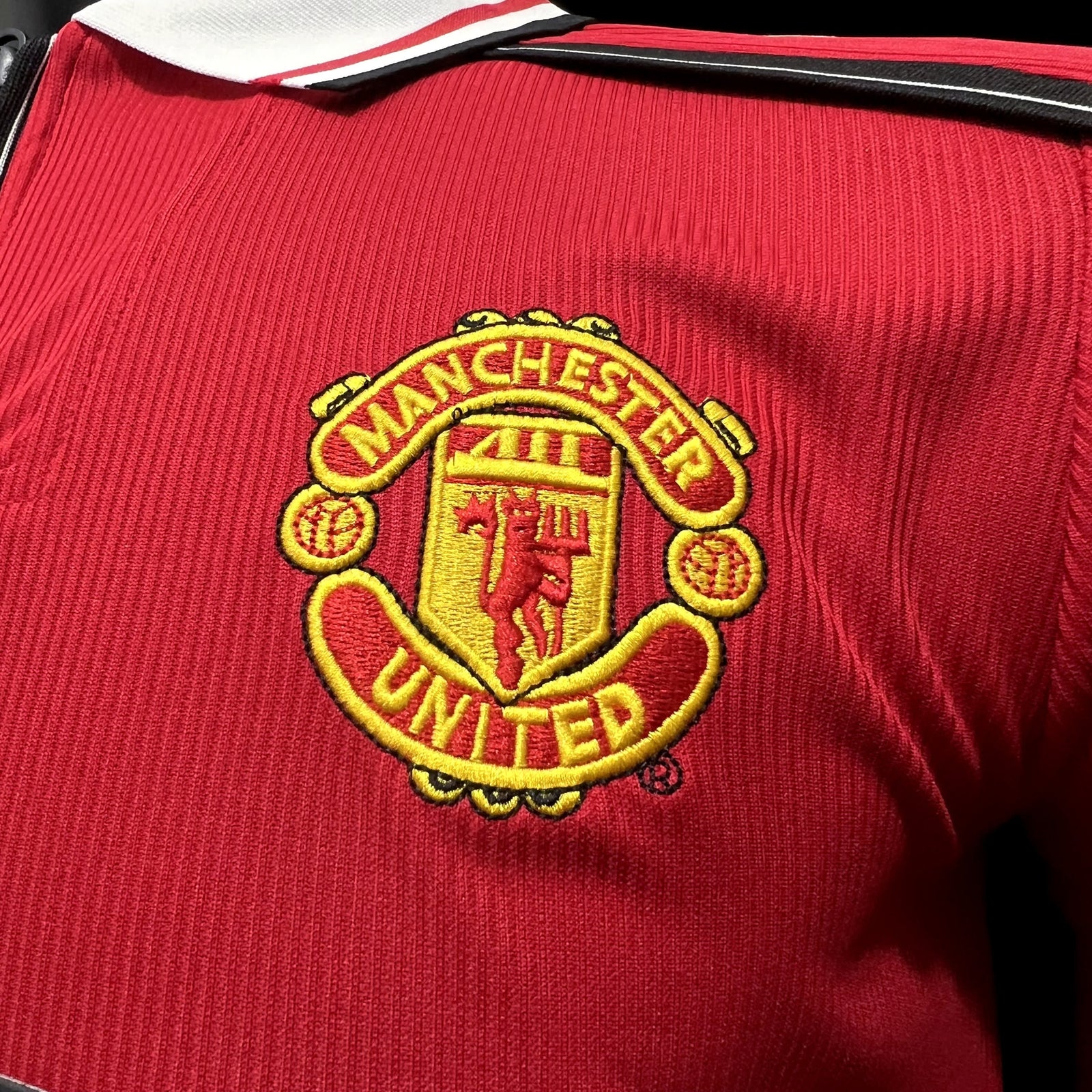 Football Shirt Manchester United Home 98-99 Retro L extra 1