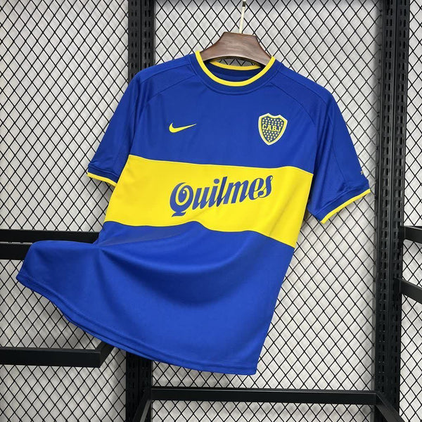 Football Shirt Boca Juniors Home 00-01 Retro front