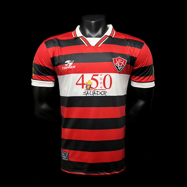 Football Shirt Vitória SC Home 96-97 Retro front