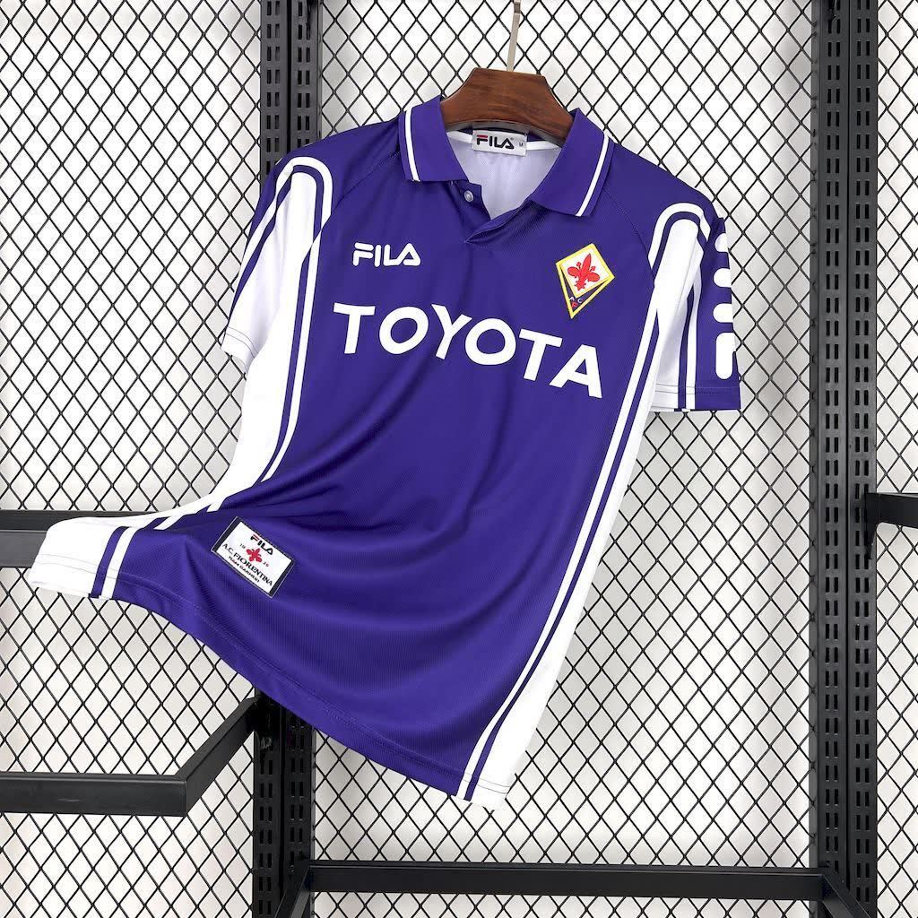 Football Shirt Fiorentina Home 99-00 Retro front