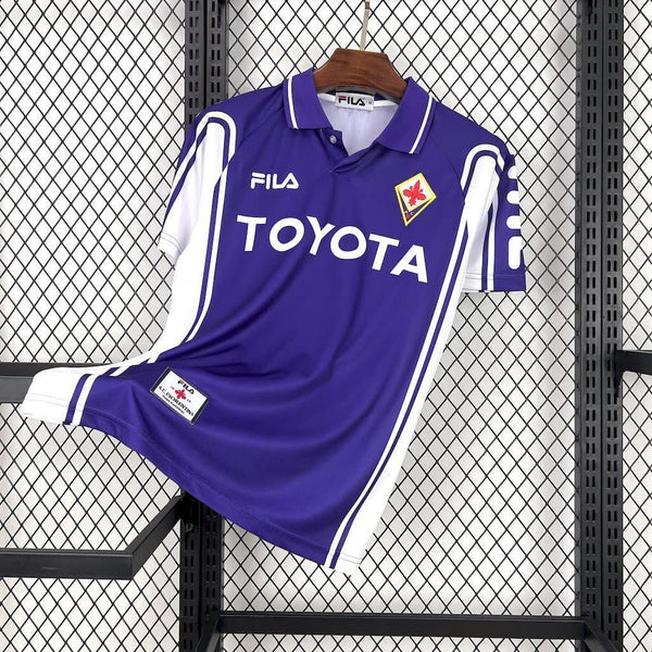 Football Shirt Fiorentina Home 99-00 Retro front