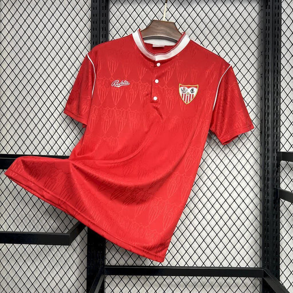Football Shirt Sevilla FC Away 91-92 Retro front