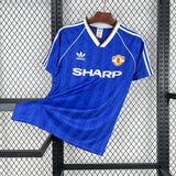 Football Shirt Manchester United Away 88-89 Retro front