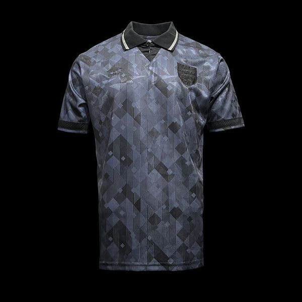Football Shirt England Retro Black 25-26 front