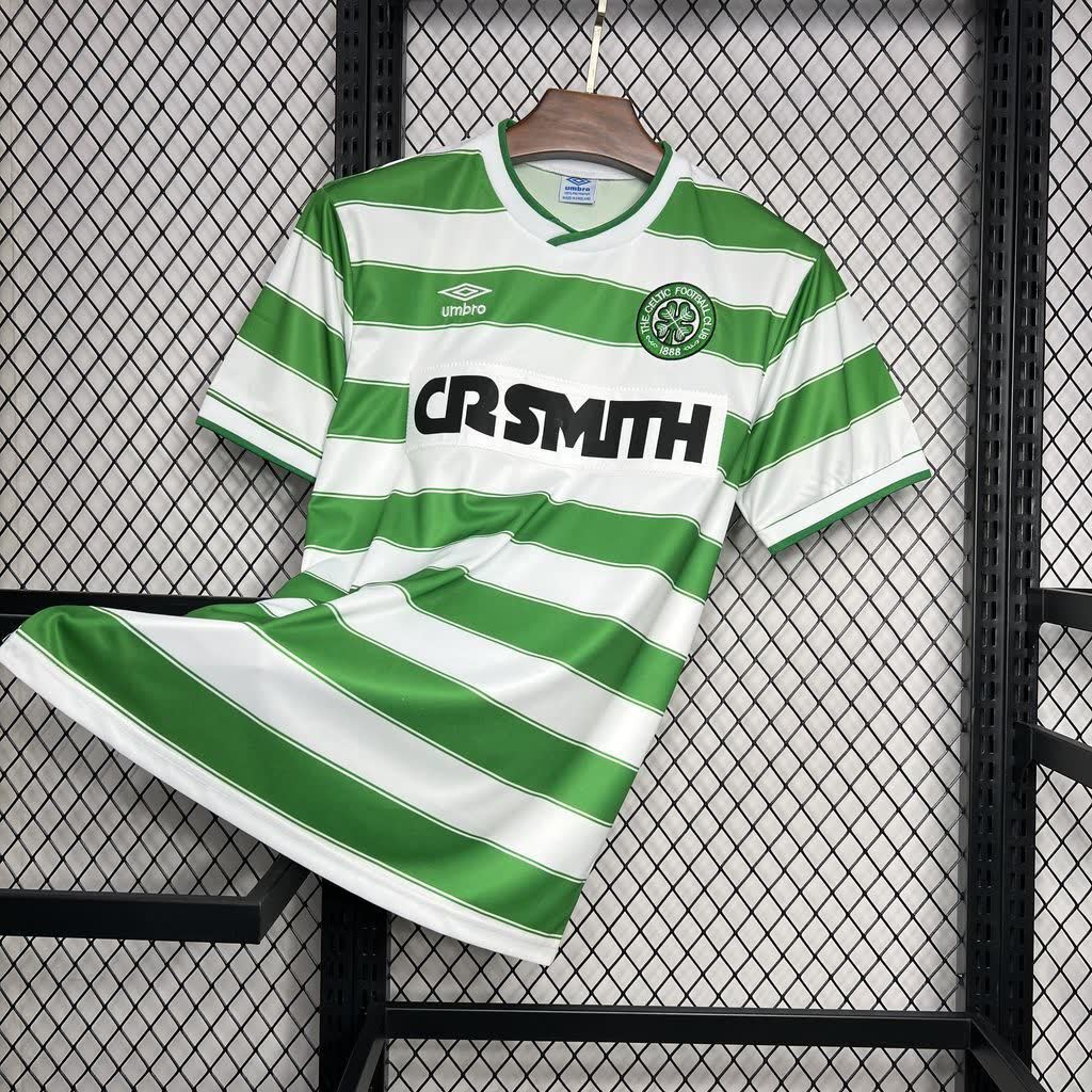 Football Shirt Celtic Home 85-87 Retro front