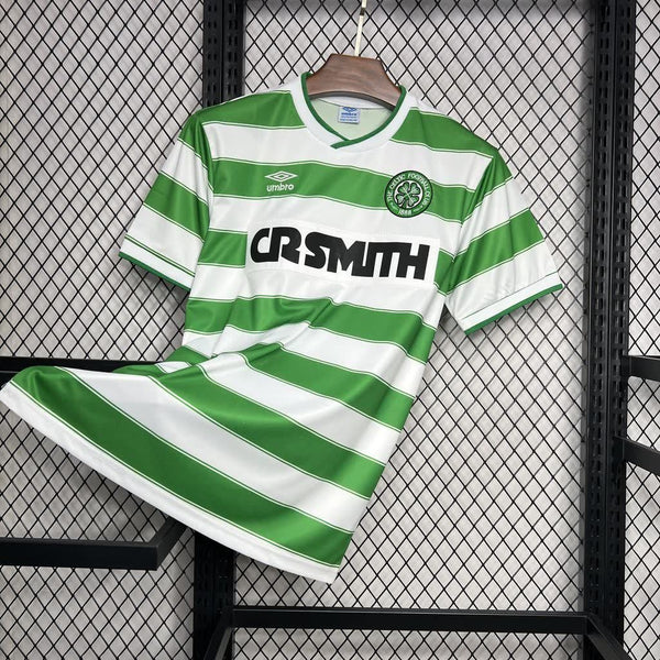 Football Shirt Celtic Home 85-87 Retro front