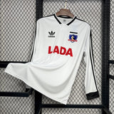 Football Shirt Colo Colo Home 91-92 Long Sleeve Retro front