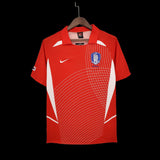 Football Shirt South Korea Red 2002 Retro 25-26 front