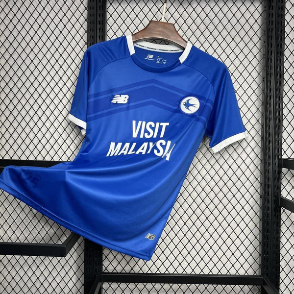 Football Shirt Cardiff City Home 24-25 front