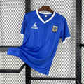Football Shirt Argentina Away 1986 Retro front