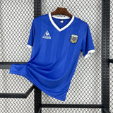 Football Shirt Argentina Away 1986 Retro front