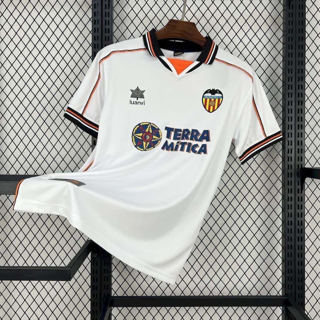 Football Shirt Valencia CF Home 99-00 Retro front