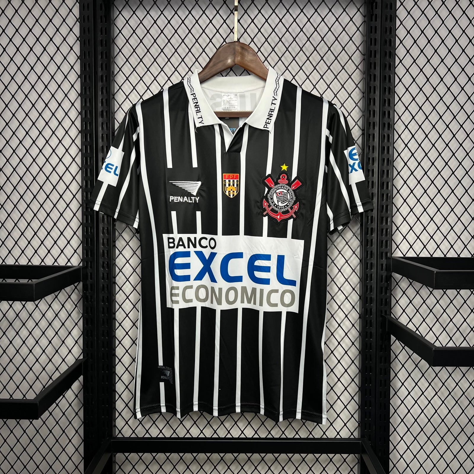 Football Shirt Corinthians Away 98-99 Retro front
