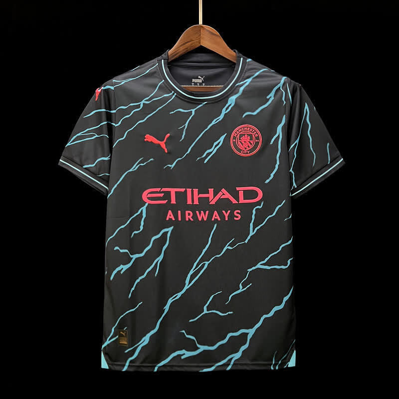 Football Shirt Manchester City Third 23-24 front