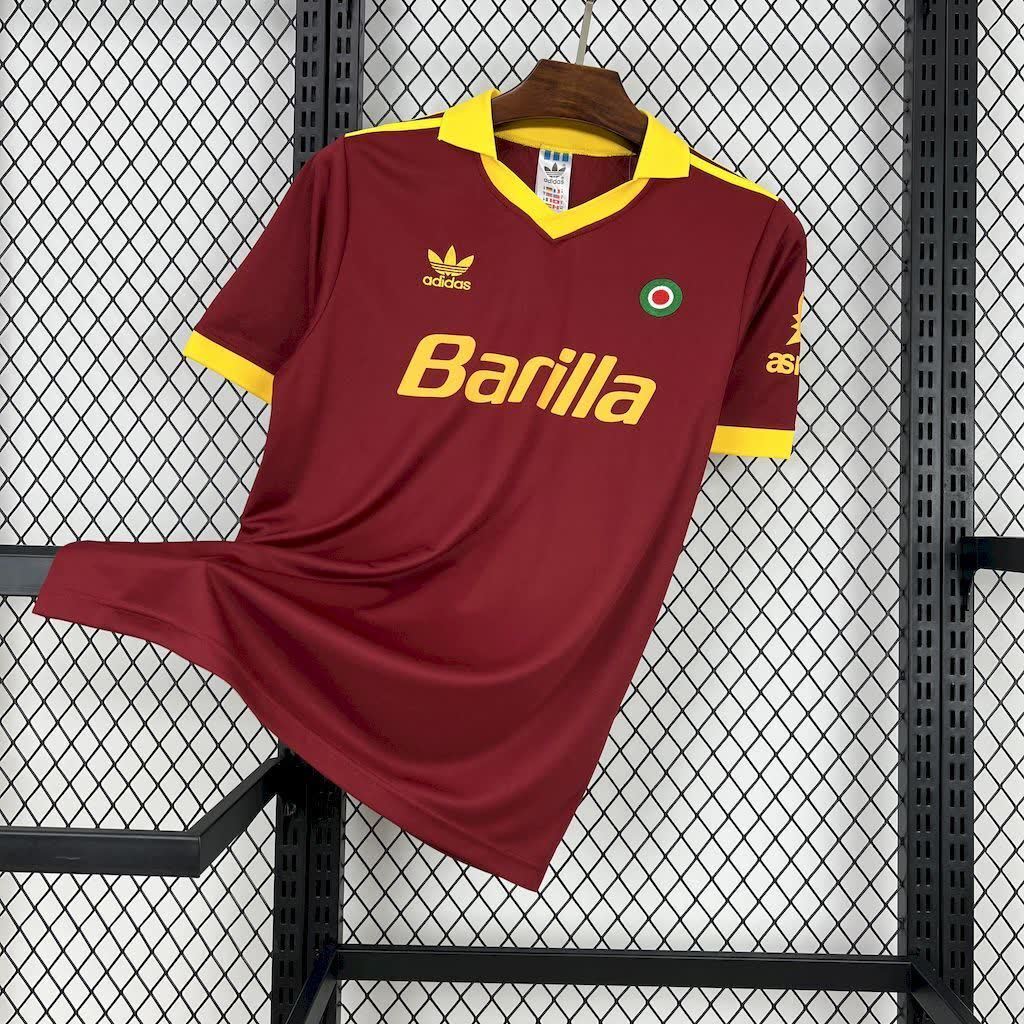 Football Shirt AS Roma Home 92-94 Retro front