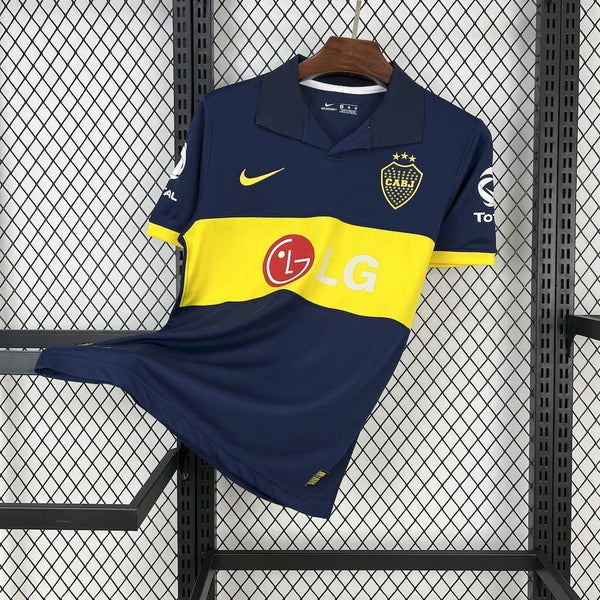 Football Shirt Boca Juniors Home 09-10 Retro front