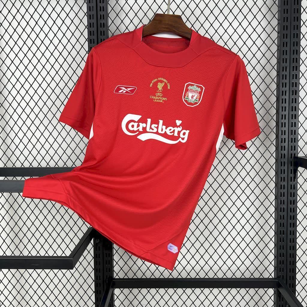 Football Shirt Liverpool FC Home 05-06 Retro front