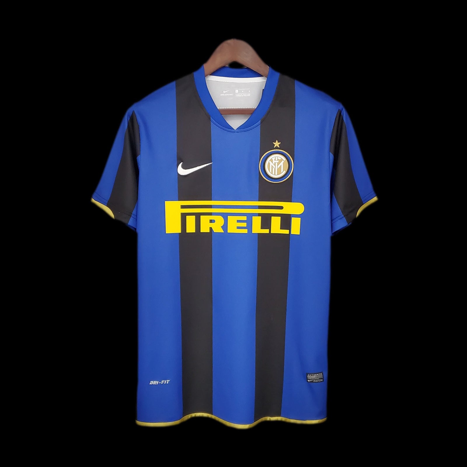 Football Shirt Inter Milan Home 08-09 Retro front
