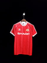 Football Shirt Manchester United Home 90-92 Retro front