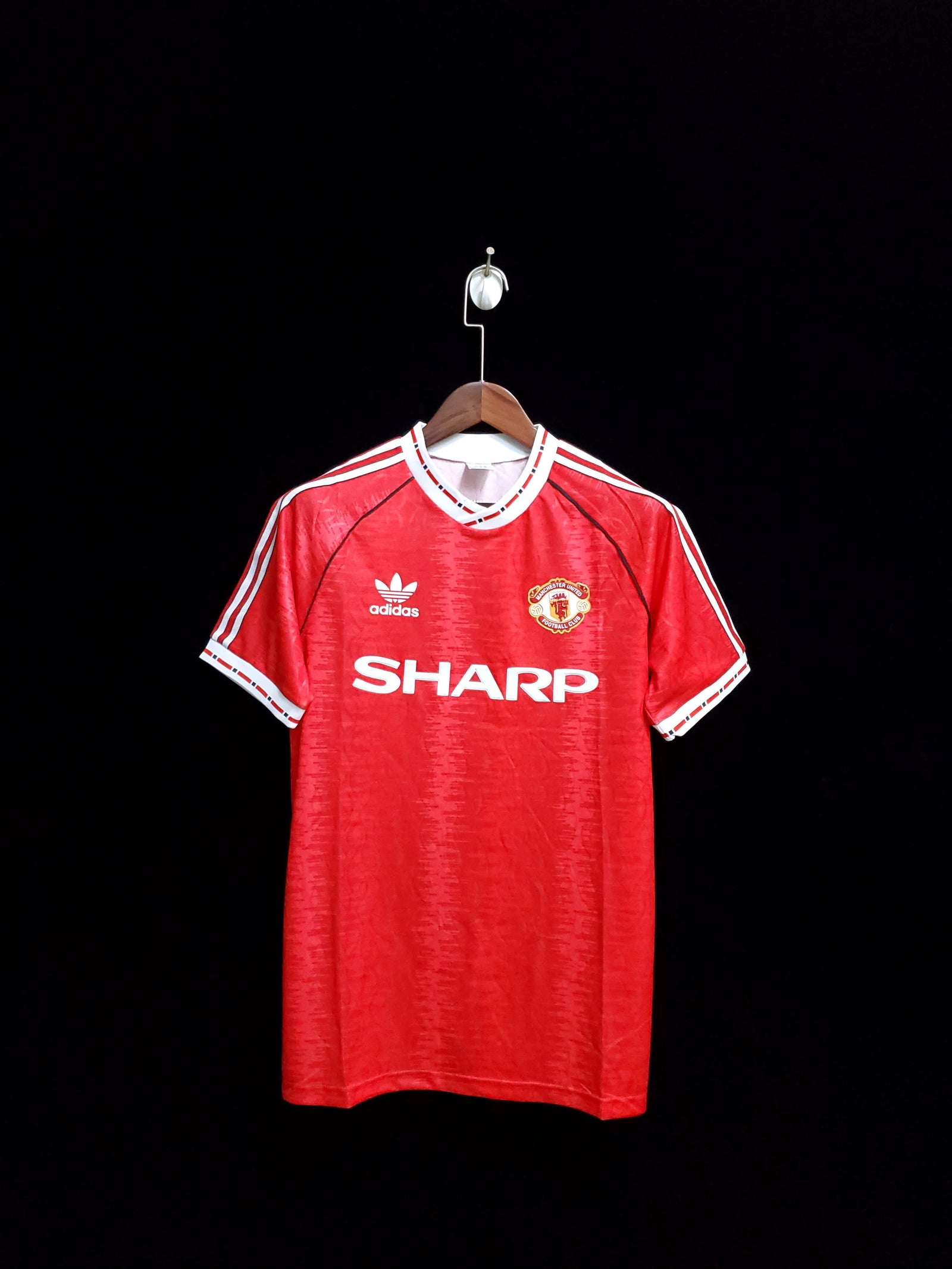 Football Shirt Manchester United Home 90-92 Retro front