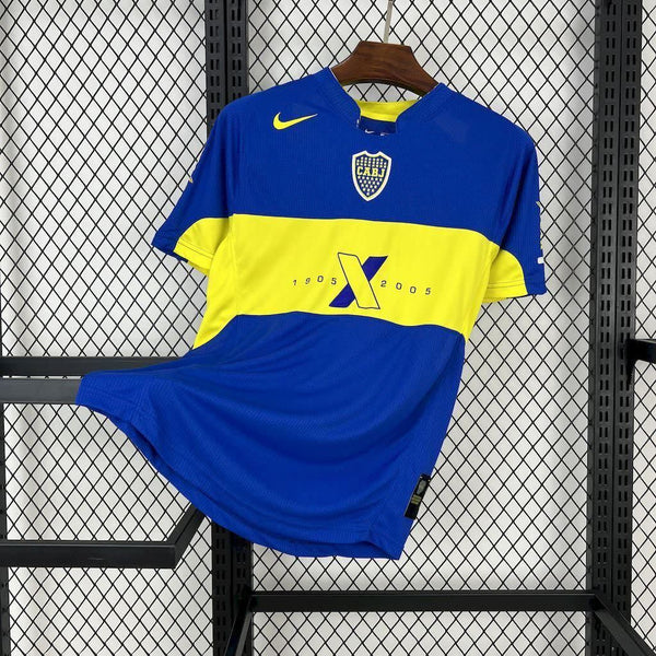 Football Shirt Boca Juniors 100th Anniversary 05-06 front