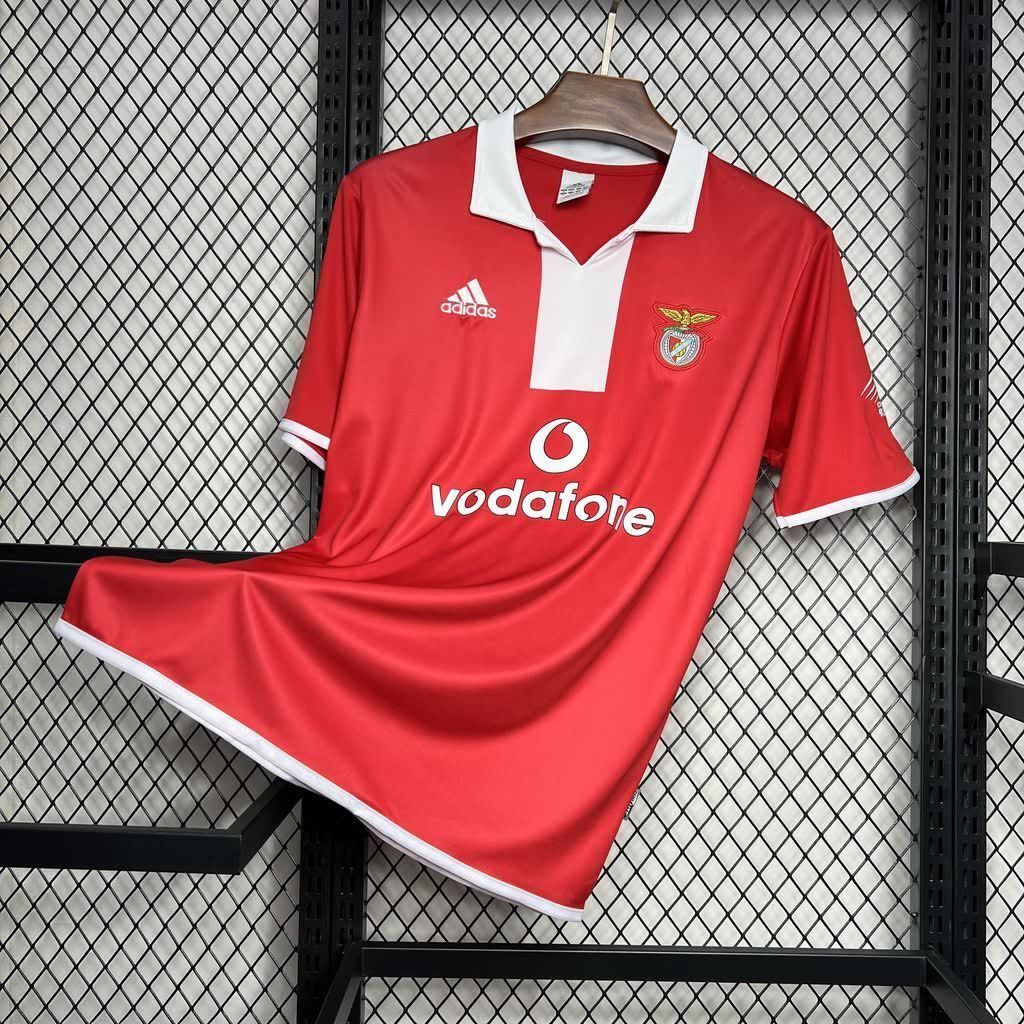 Football Shirt SL Benfica Home 04-05 Retro front